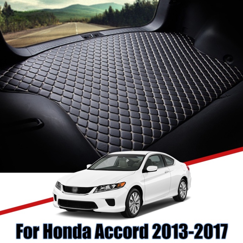 Matras Bagasi Mobil Bahan Kulit Premium Untuk Honda Accord 2013-2017