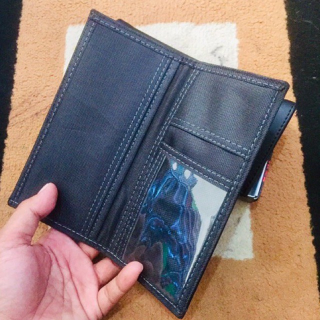 Dompet pria remaja lipat panjang sintetis lokal #dompet #dompetpria #dompetcowok #dompetpanjang
