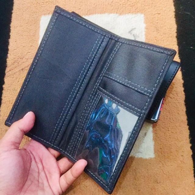 Dompet pria remaja lipat panjang sintetis lokal #dompet #dompetpria #dompetcowok #dompetpanjang