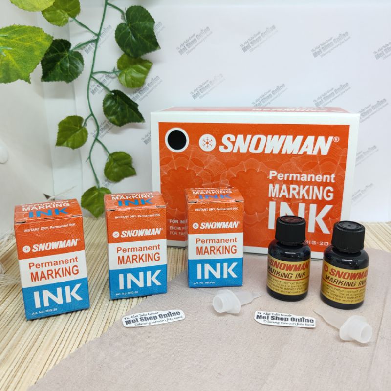 

Tinta / refill spidol marking snowman permanen