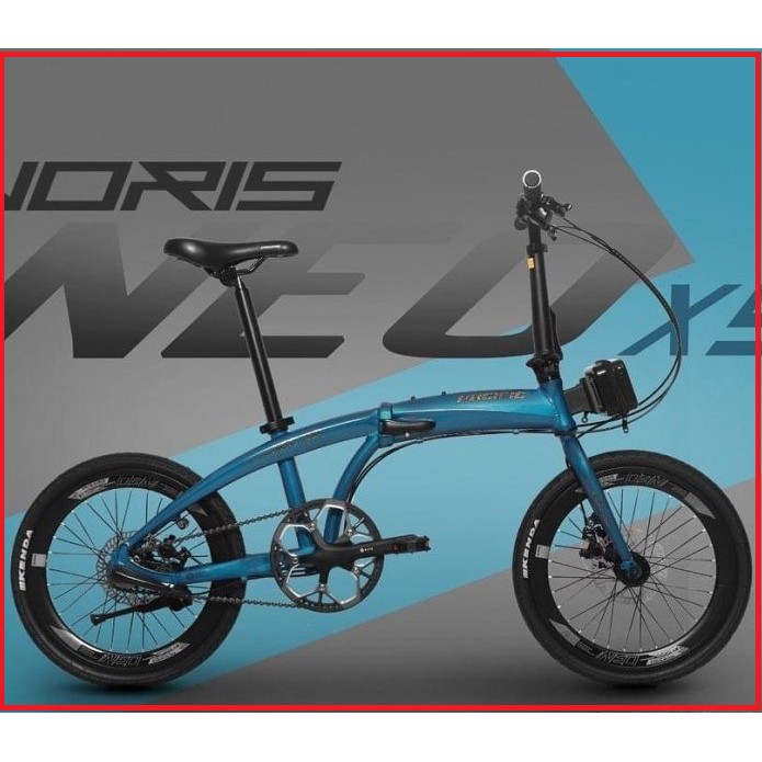 SEPEDA LIPAT - PASIFIC 3S NORIS NEO X5 20" warna BLUE