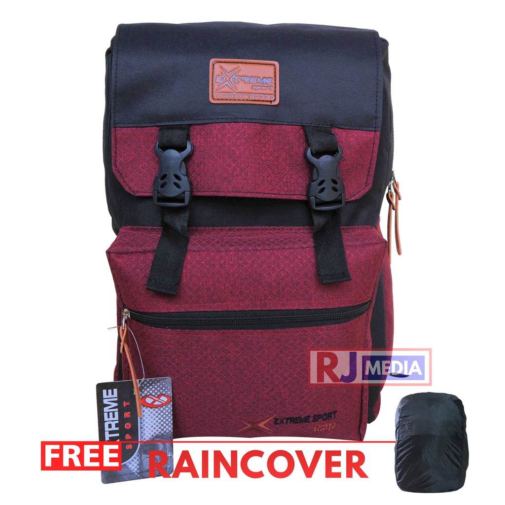 Tas Ransel Model Distro Extreme Kekinian Backpack Murah Multifungsi Sekolah Travelling Hiking