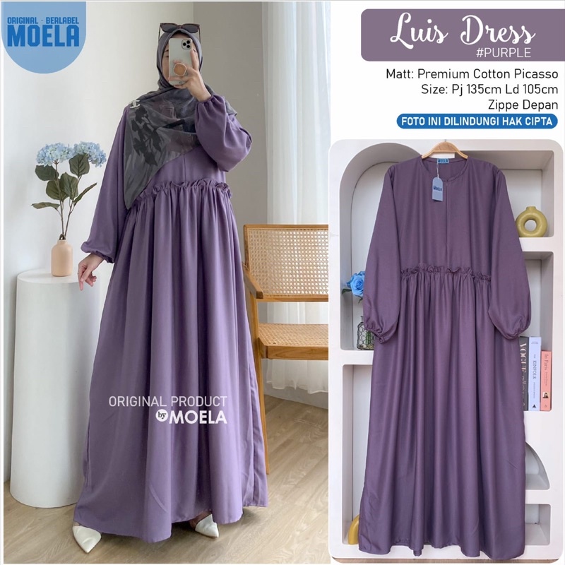 Zeta Dress Ori by Moela