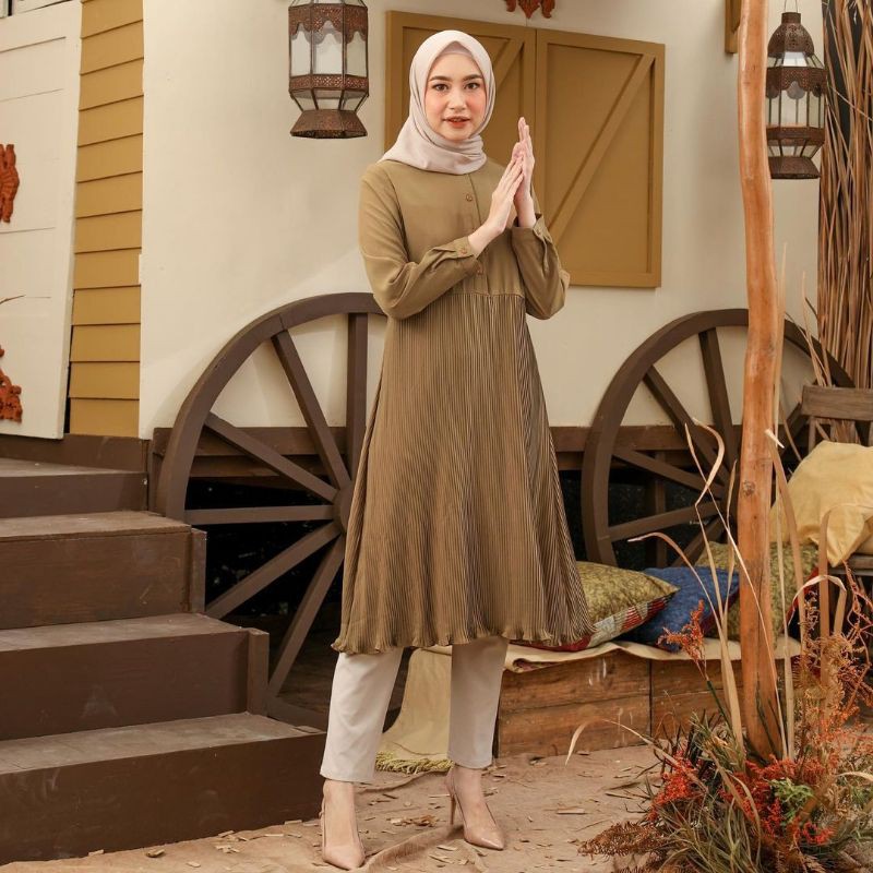 luma Tunik by Heaven lights (TOFFEE L)