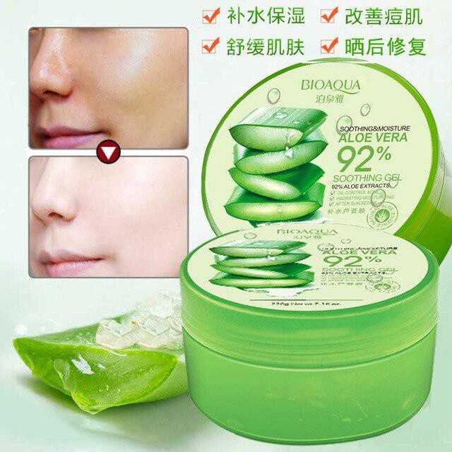 Images Aloe Vera Soothing Gel Krim Wajah Pencerah Kulit 220g