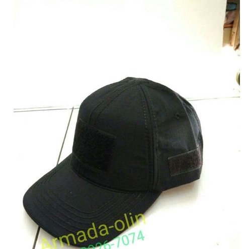 Topi kanvas hitam polos perkat | Topi polos hitam | Topi kanvas polos hitam | topi pria dewasa