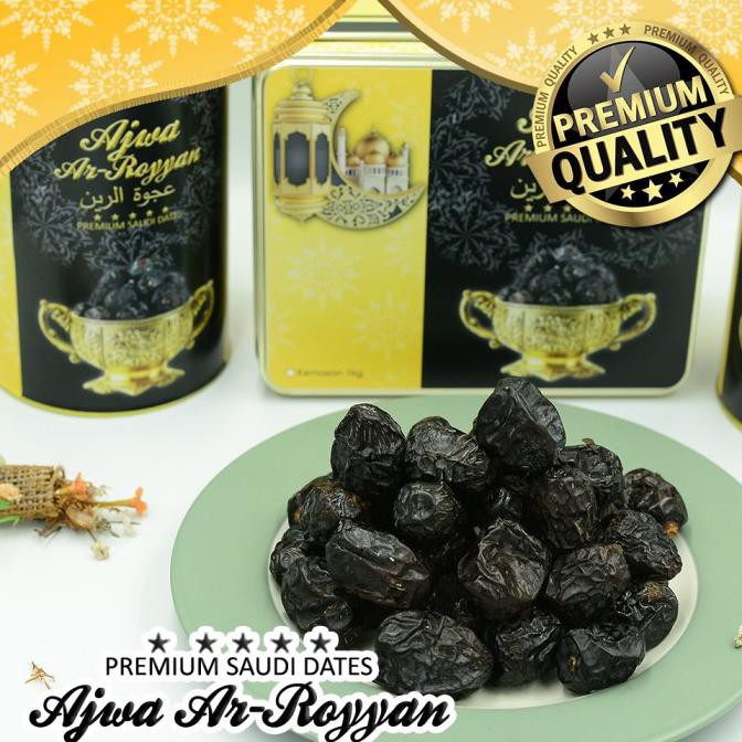 

Kurma Ajwa Segar Aroyyan Kemasan 1Kg Bukan Kruma Golden Valley Vivimarketht27