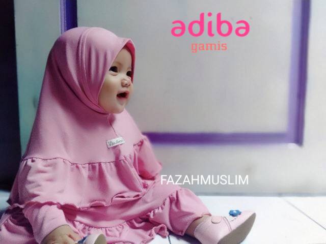 Gamis bayi perempuan newborn akikah aqiqah baby baju muslim