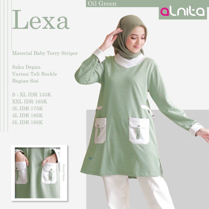 TUNIK ALNITA LEXA / ATASAN ALNITA / FASHION MUSLIM