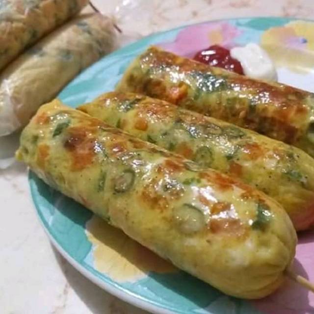 

Sostel (sosis telur) bisa digoreng sendiri dirumah