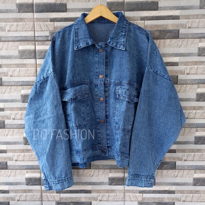 jaket crop levis big size