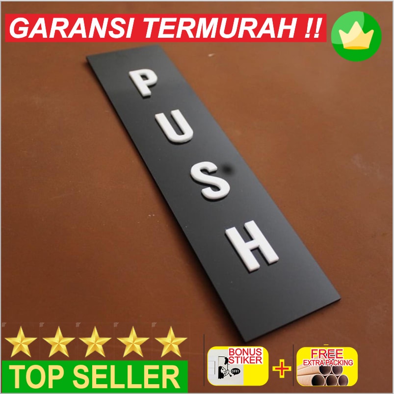 

Murah SIGN PUSH ACRYLIC | SIGN PUSH AKRILIK TIMBUL Keren