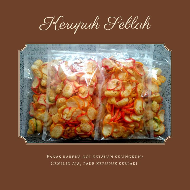 

KRUPUK SEBLAK - BASRENG