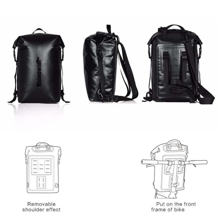 SK Tas Handlebar Stang Pannier Sepeda Waterproof Rhinowalk RK18991