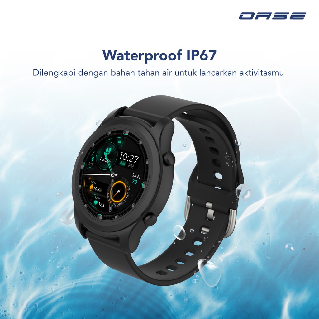 Olike Horizon W1 Smartwatch for Health 15Days Battery 160 mAh iOS Android Quick Charge Smartband IP67 OASE WS-S1-4