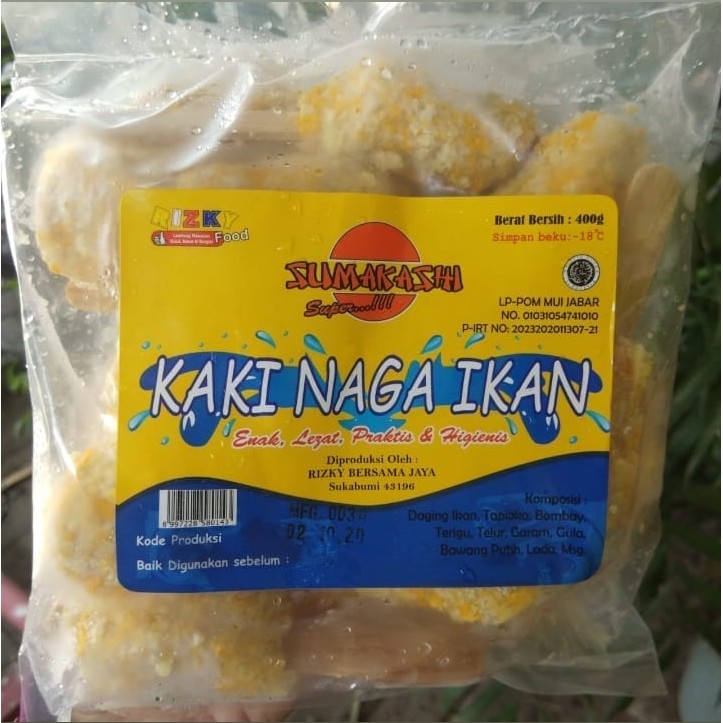 

Kaki Naga Ikan