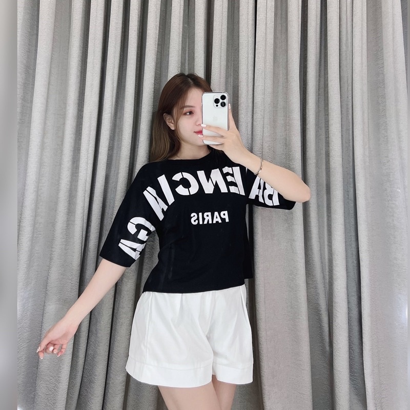 Crop top oversize Belen | Crop top korea