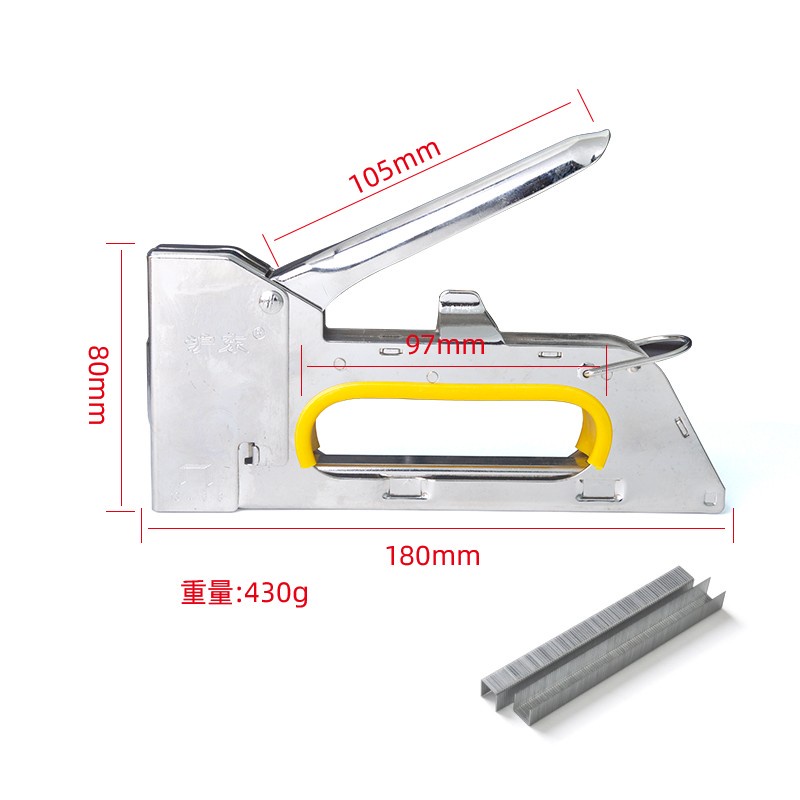 Staple Staples Steples Gun Tembak Gun Tacker Stainless Murah