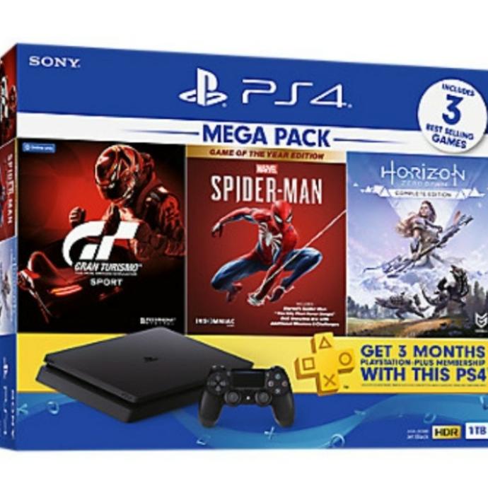 mesin ps4 slim 1tb bundle megapack 3