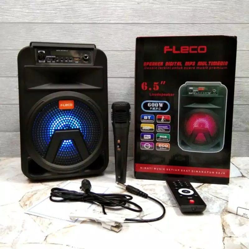 SPEAKER BLUETOOTH Speaker USB Speaker Musik Speaker FLECO - Tipe FL-3363