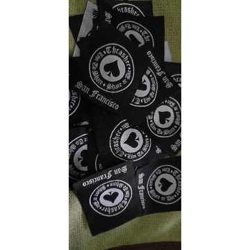 

label woven sans francisco THRASHer