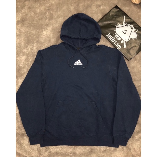 Hoodie adidas center logo