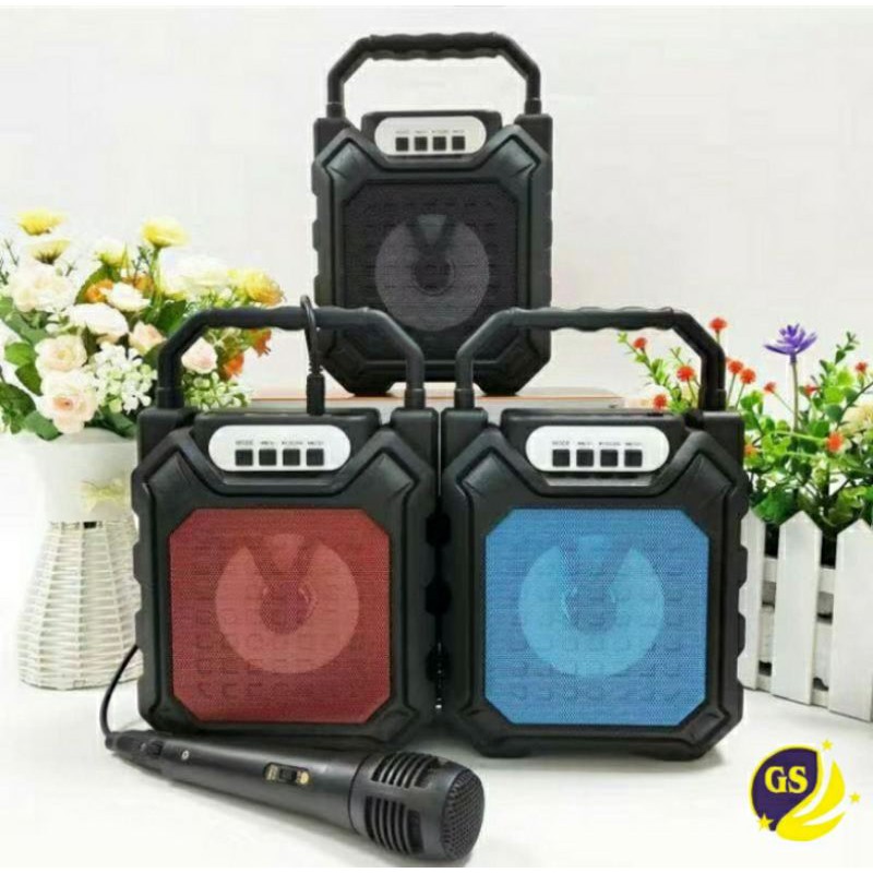 SPEAKER BLUETOOTH WIRELESS PORTABLE YD-668 PLUS MIC BT-S668