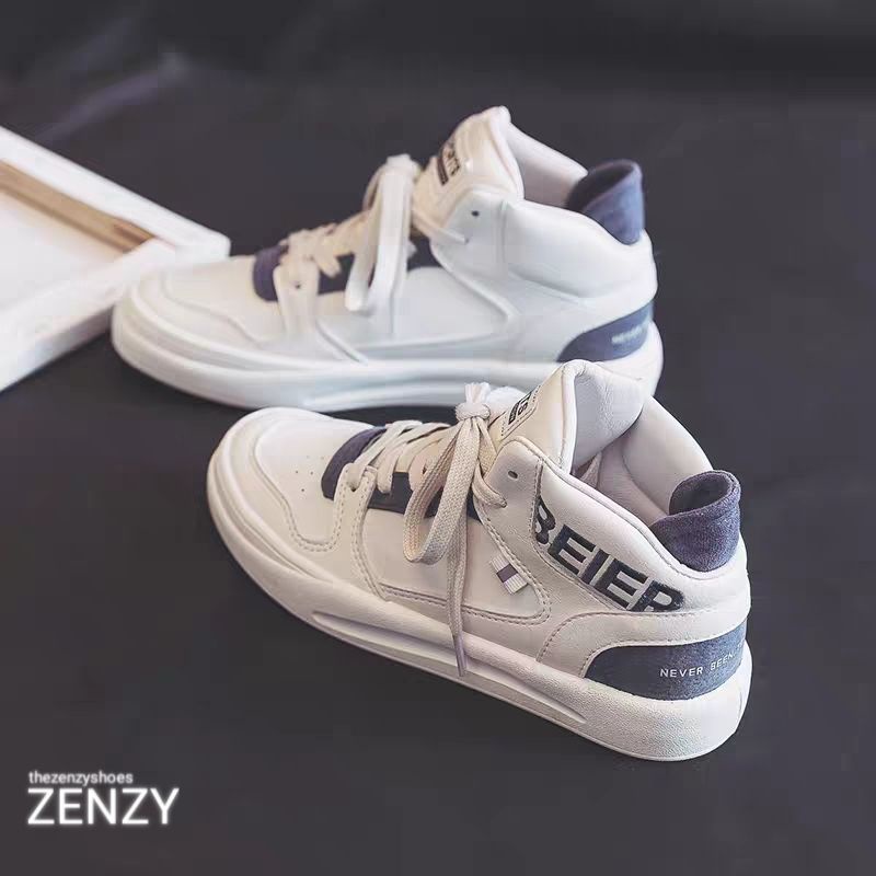 Zenzy Premium Woodlee Korea Design - Sepatu PU Modis Comfy