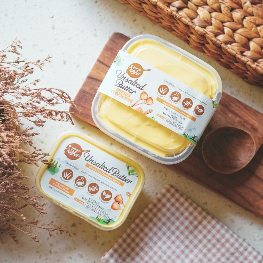 Unsalted Butter (Grass Fed Butter) 500gr