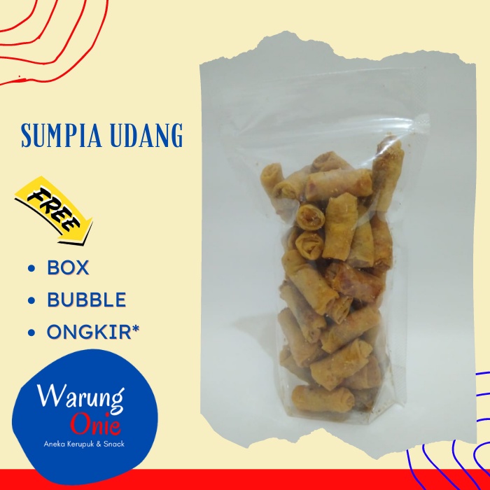 

Makanan Ringan / Snack Sumpia Abon / Sumpia Ebi Homemade 200 gram