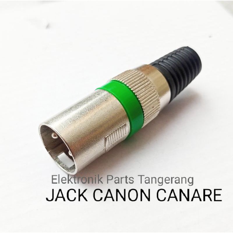 JACK CANON CANARE JACK MIC JACK MIKROFON CANON