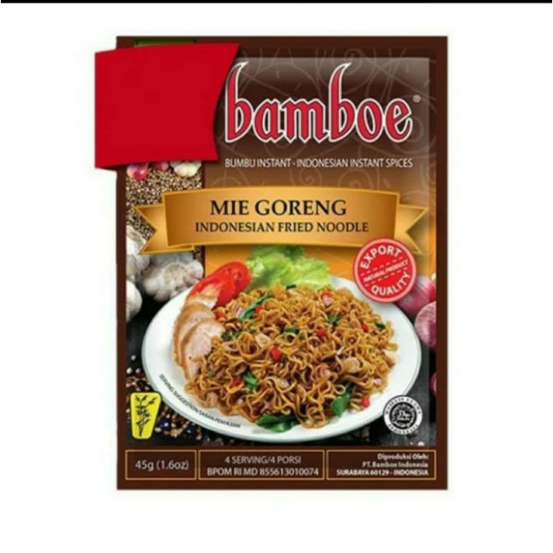 

BAMBOE MIE GORENG 45 GRAM