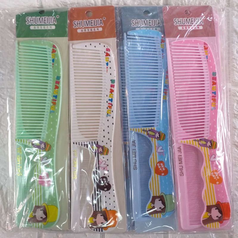 10 pcs SISIR RAMBUT TEBAL IMPORT MOTIF