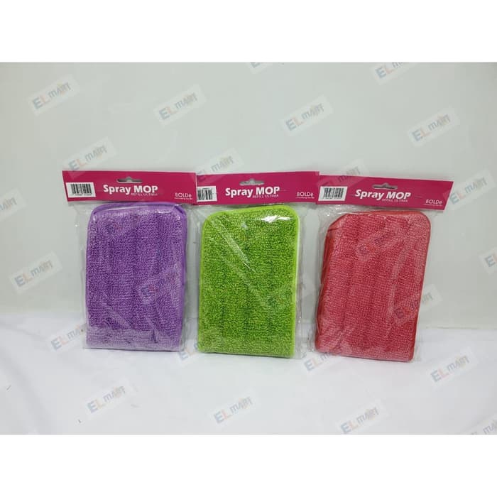 Refill spray mop ultima BOLDe ori kain pel microfiber 1 SET 3PC