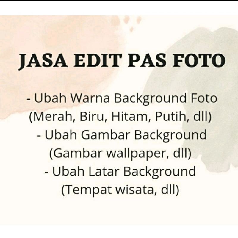Jasa EDIT Pas Foto/Edit Background foto Wisuda Prewedding Foto Keluarga dll/edit warna background fo