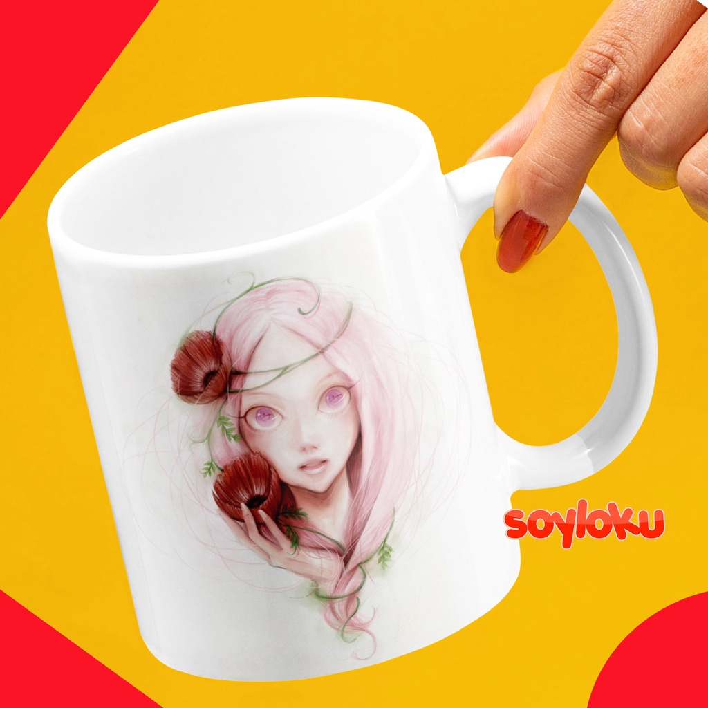 Gelas Mug Eureka Seven Anime Girls Anemone