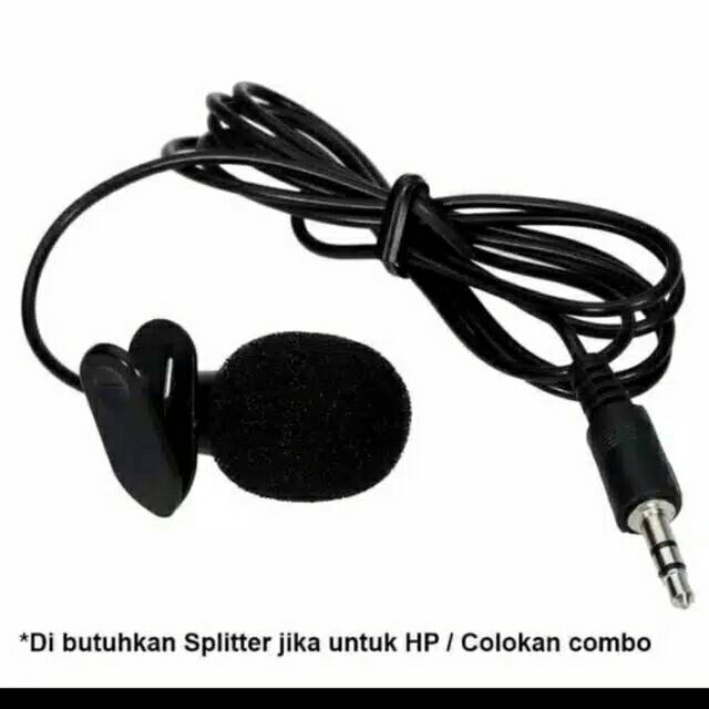 [FREE ONGKIR] PAKET YOUTUBE YOUTUBER VLOG VLOGGER SMULE ALAT REKAMAN - MIC CLIP ON &amp; AUDIO SPLITTER