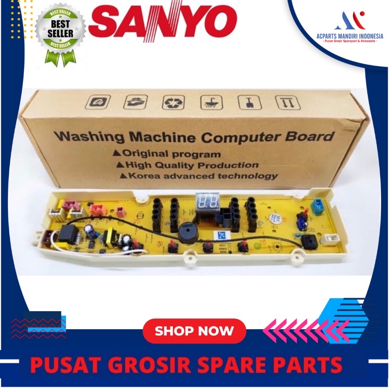 Modul mesin cuci Sanyo ASW-A78HT ASW-88SB ( DB-6058 )