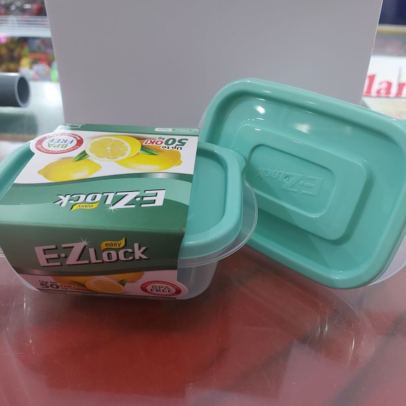 ez lock , lock &amp; lock food container isi 2 pc.