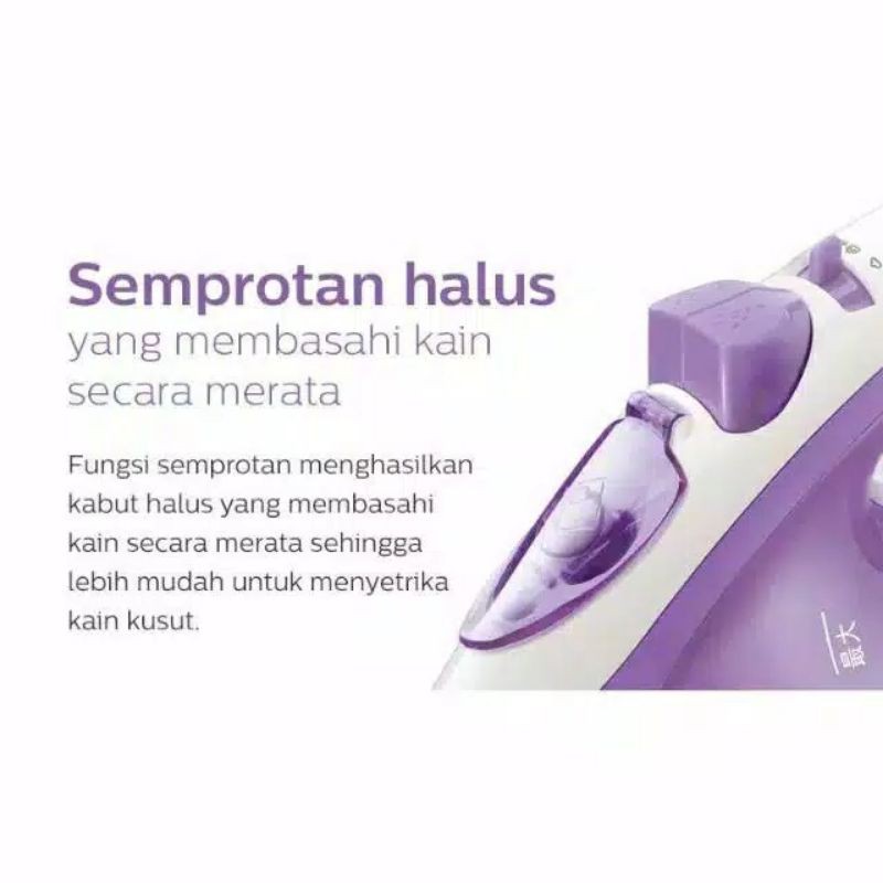 SETRIKA MASPION HA 140 &amp; Setrika Uap Philips GC1418 (SPESIAL DISKON)