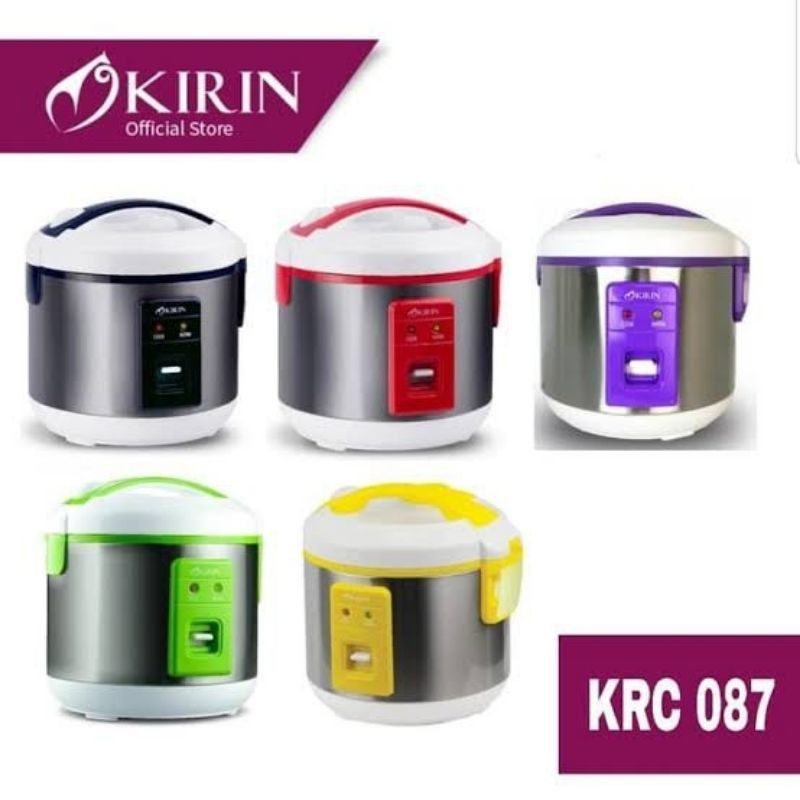 Magic Com Kirin 1 Liter Krc-087 | Rice Cooker Kirin 1 Liter