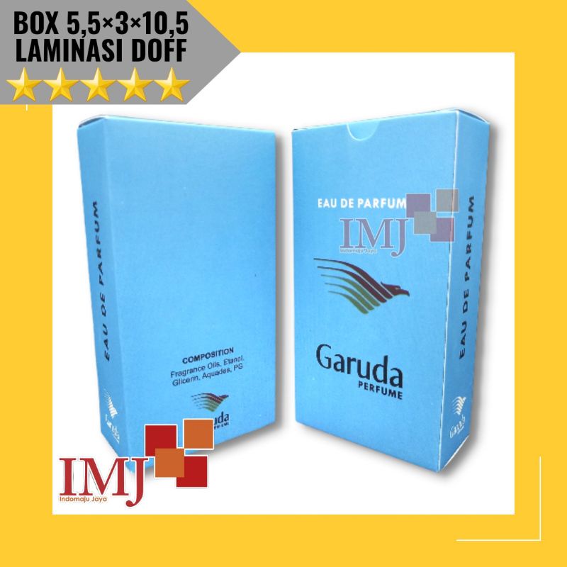 

KARDUS PARFUM CUSTOM LAMINASI DOFF 5,5x3x10,5 BOX PARFUM CUSTOM LAMINASI DOOF 5,5×3×10,5 DUS PARFUM CUSTOM