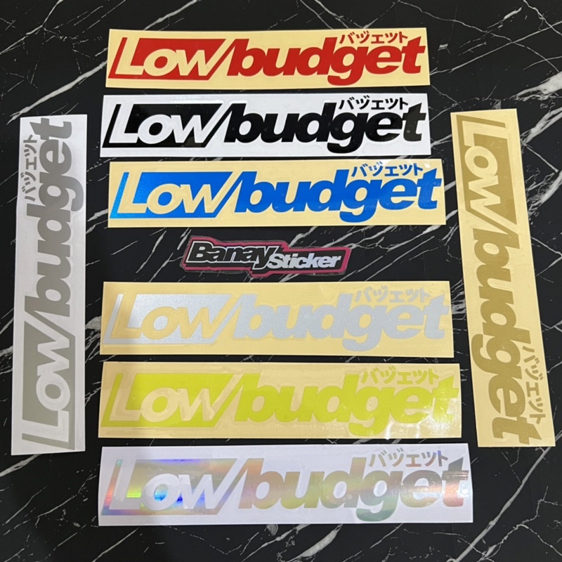 STICKER STIKER LOW BUDGET STICKER MOTOR MOBIL CUTTING