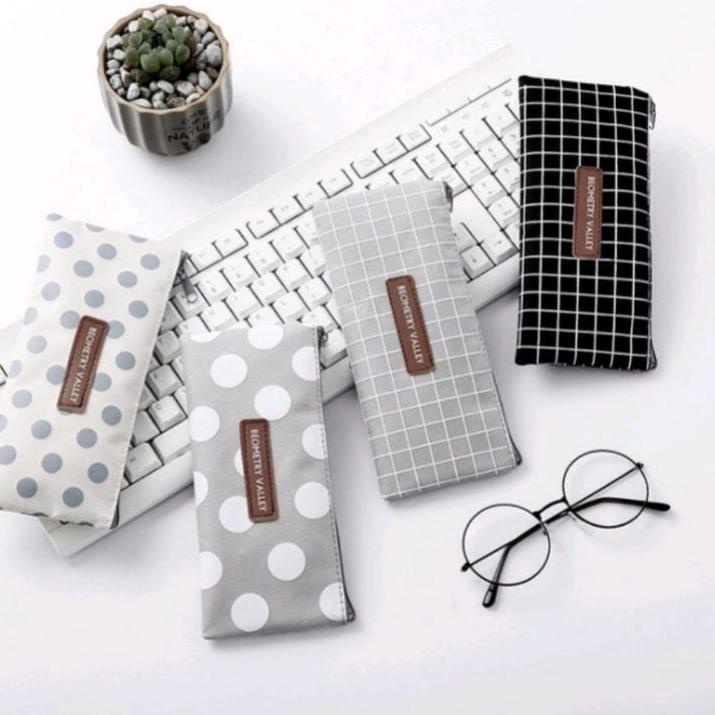 

(I-AHI} (♡} Tempat pensil kekinian polkadot (terviral}