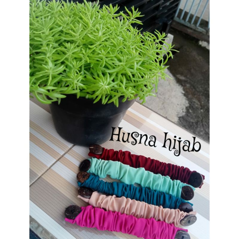 [HUSNA COLLECTION] Konektor Masker Hijab / Pengait Masker Earloop Ecer