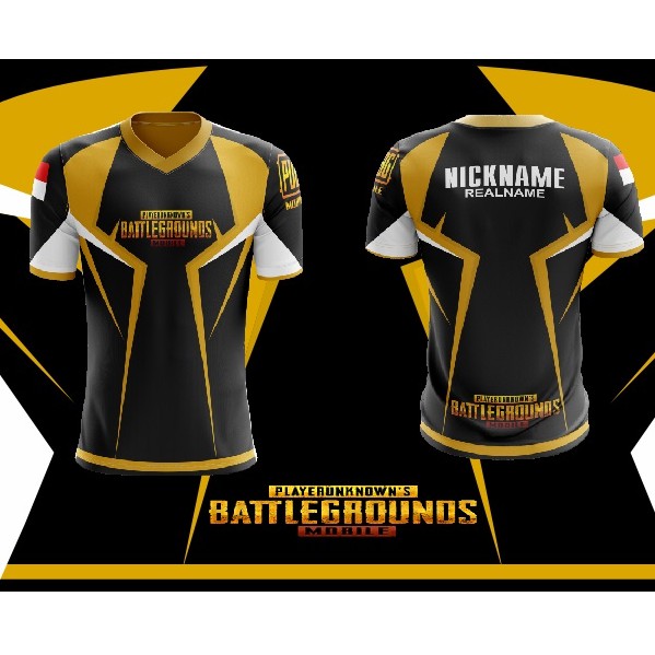 JERSEY GAMING BAJU KAOS FREEFIRE ML PUBG ESPORT CUSTOME DESAIN FULL PRINTING MURAH
