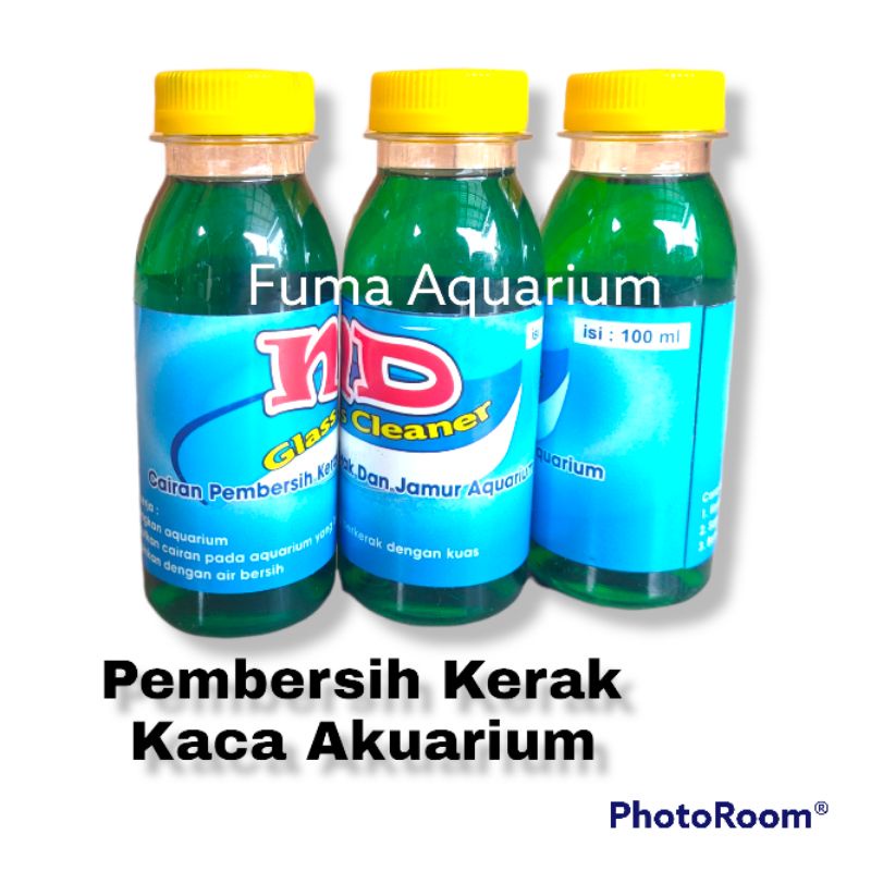 Pembersih kerak kaca Akuarium Kemasan Botol 100ml