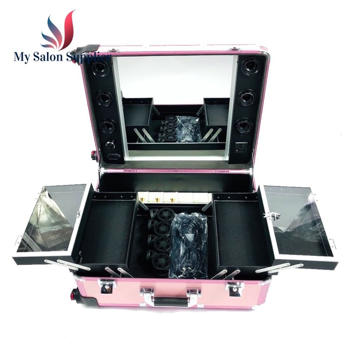 Beauty Case / Tas Kosmetik Koper Lampu LED