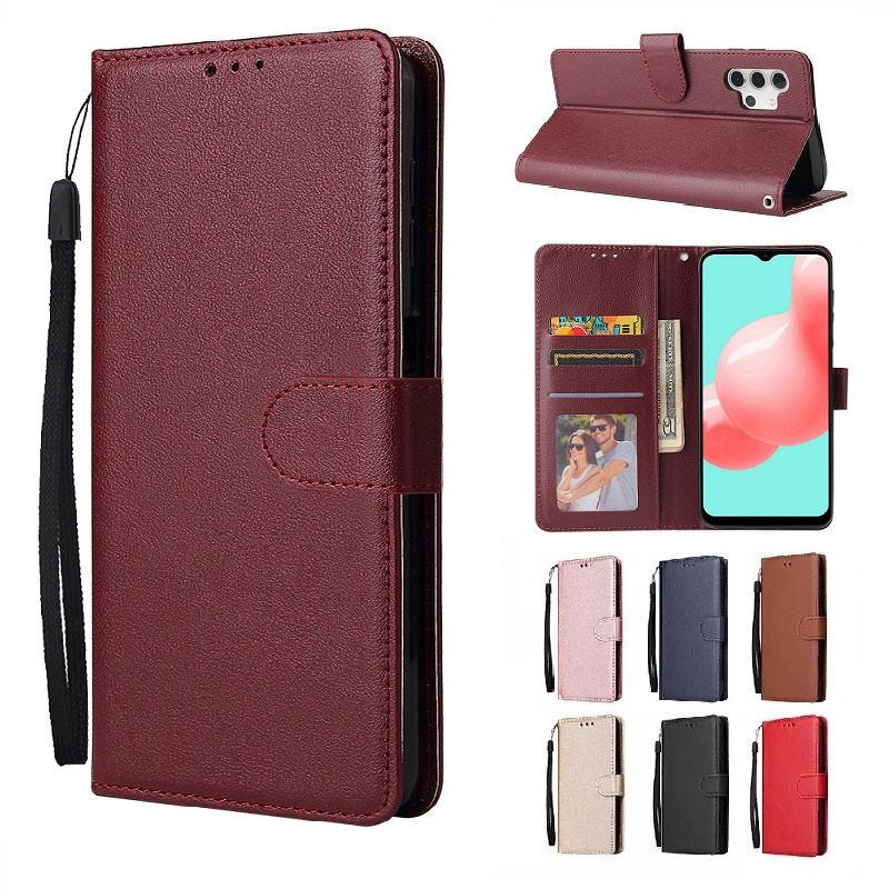 flip case bahan kulit untuk samsung note 10 plus lite note 9 8 s10 lite s10e s10 5g