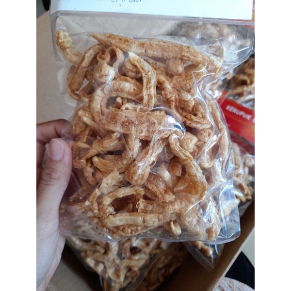 

kerupuk urat sapi